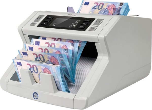 Image Banknotenzähler 2210, grau, UV- Prüfung, alle Währungen , zählt bis
