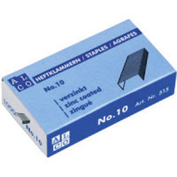 Image Alco Heftklammern No.10, verzinkt 
