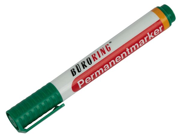 Image Büroring Permanentmarker, grün, Keilspitze 1-4mm