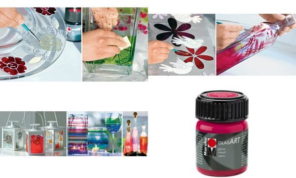 Image Marabu Glasfarbe GlasArt, gelb, 1 5 ml (57200869)