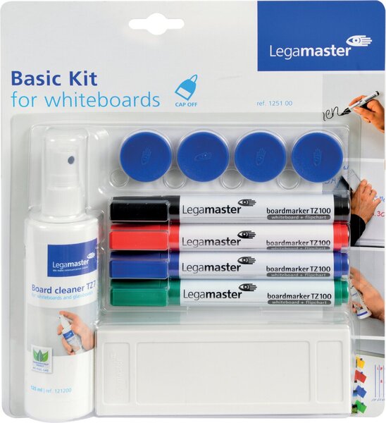 Image Legamaster Whiteboard BASIC Kit Das Basisset für Whiteboards