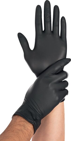 Image Nitrilhandschuhe Safe Light puderfrei Gr. 6 / XS, schwarz