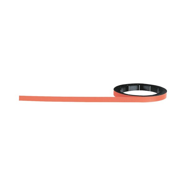 Image Magnetoflexband 1000x5mm orange zuschneidbar, beschriftbar