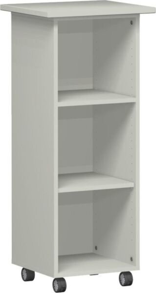 Image Caddy, H1170xB500xT450 Lichtgrau 4 Rollen davon 2 feststellbar, Flex