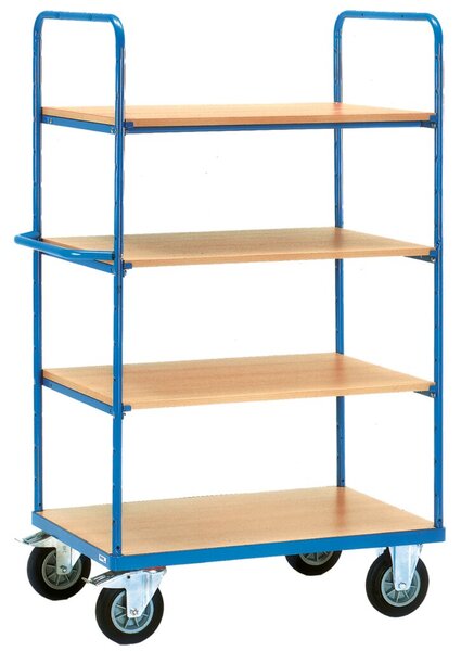 Image Etagenwagen,Ladefläche 1200x800mm Tragkraft 500kg, Gesamthöhe 1800mm