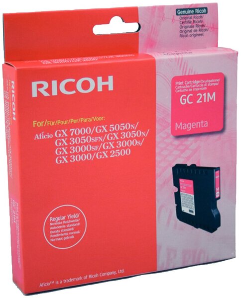 Image Gel-Tintenkartusche Type GC-21M magenta für GX3000, 3050N, 5050N