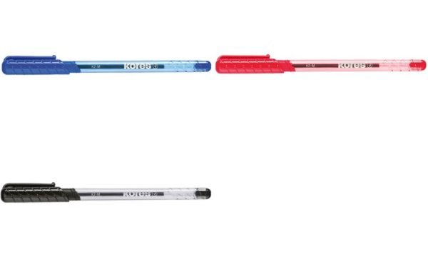 Image Kores Einweg-Kugelschreiber K-PEN K 2, rot, Strichstärke: F (5638231)
