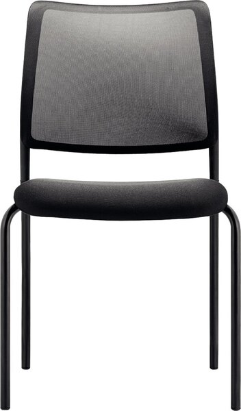 Image Besucherstuhl mit Netz-Rückenlehne, 