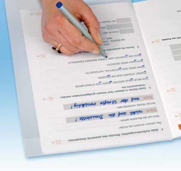 Image Übungsschreibfolie A4 Größe: 220 X 310 mm