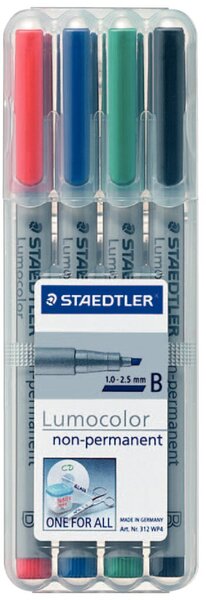 Image Folienschreiber 1-2,5mm wasserlöslich sortiert nachfüllbar