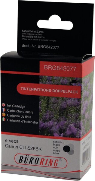 Image Dual Pack schwarz für Canon PIXMA iP4850, iP4950, MG5150, MG5250