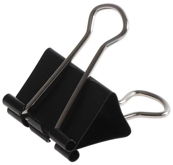 Image Büroring Foldbackklammern, schwarz, vernickelt 32mm lang