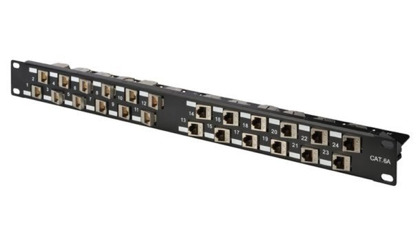 Image DIGITUS 19 Modular Patch Panel Lee rpanel, 24 Port (11005521)