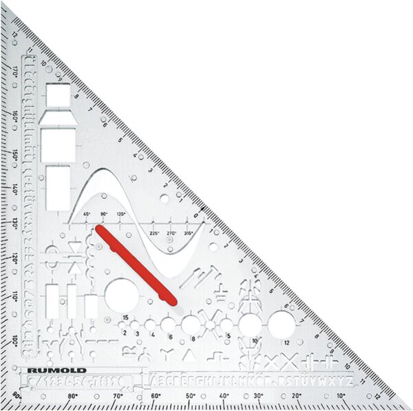 Image Rumold Techno-Dreieck Elektro für Feinminenstift 0,5mm, Griff abnehmbar