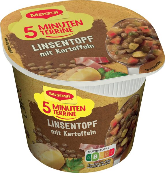 Image 5 Minuten Terrine Linsentopf mit Kartoffeln, Nettofüllmenge 49 g