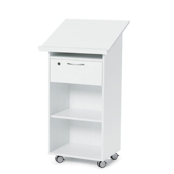 Image Deskin Stehpult Laudatus offen Farbe: Weiß