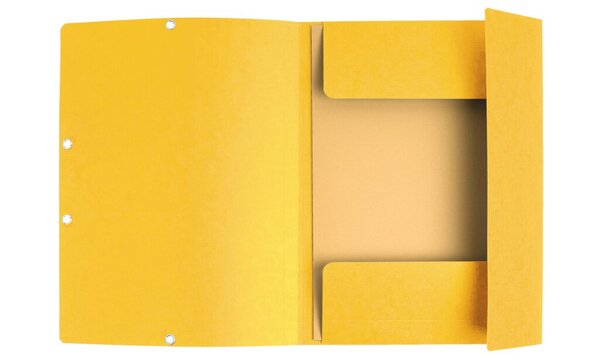 Image Exacompta Gummibandmappe Sammelmappe A4+ gelb Manila 335g/qm