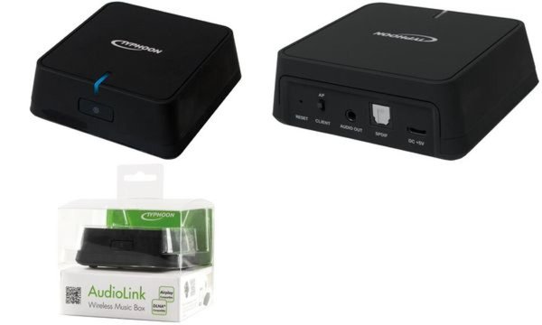 Image TYPHOON Audiolink Wireless Musik Bo x, Streaming per WiFi (11115527)