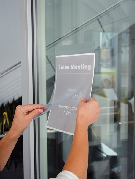 Image Selbsthaftendes InfoDisplay, A4, 2 Stück, für ein schnelles