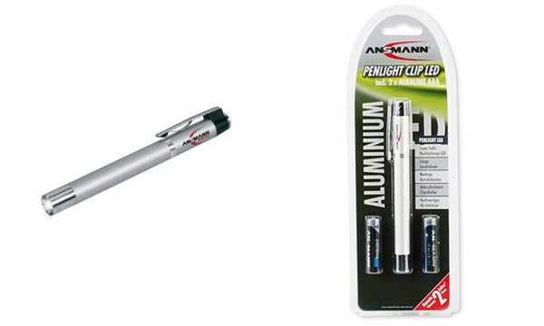 Image ANSMANN Stift-Taschenlampe Pen Lig ht Clip LED (11262659)