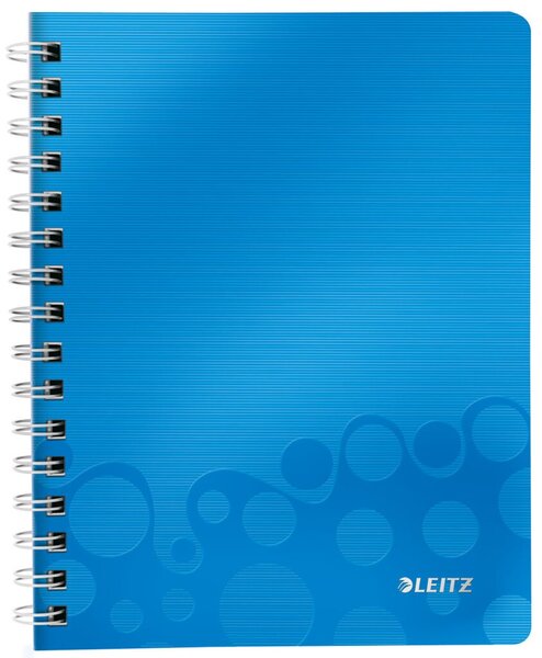 Image Collegeblock WOW A5 PP-Einband liniert, blau metallic