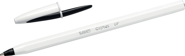 Image Kugelschreiber Cristal UP, schwarz, 1,2 mm