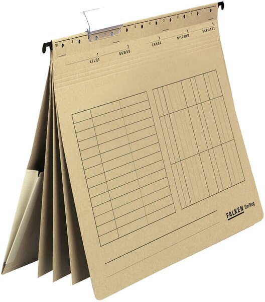 Image Hängehefter UniReg, Mehrfachhefter, braun, 230g/m²-Kraftkarton, kaufm.