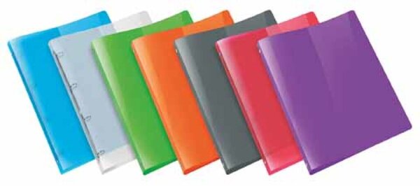 Image Ringbuch A4 Propyglass sort 4-RG.Mech. 20 mm