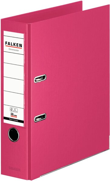 Image Ordner PP A4 80mm fuchsia Chromocolor mit Einsteckschild