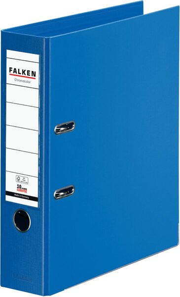 Image Ordner PP A4 80mm blau Chromocolor mit Einsteckschild