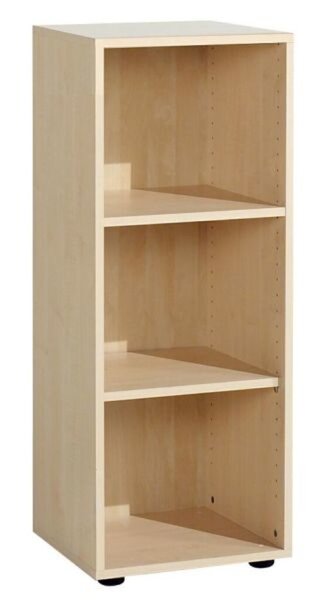 Image Regal 3 OH mit Standfüßen Buche 400x400x752, Flex