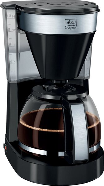Image Kaffeemaschine Easy Top II schwarz, Glaskanne für bis zu 10 Tassen,