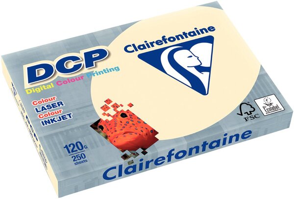 Image DCP Papier für Farblaser/Inkjetdruck A4, 120g, elfenbein
