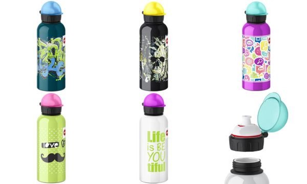 Image emsa Trinkflasche TEENS, Motiv: Sku ll, 0,6 Liter (6460193)