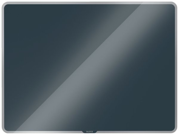 Image Cosy Whiteboards Glas 800x600 mm, grau rahmenlos, Sicherheitsglas, trocken
