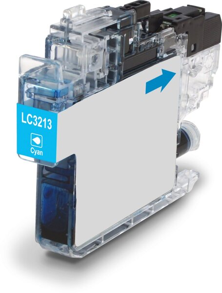 Image Tintenpatrone cyan für Brother DCP J572DW/772DW/774DW #LC-3213C
