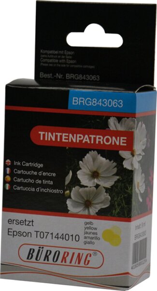 Image Tintenpatrone yellow für Epson Stylus D78,92,120,120 Network