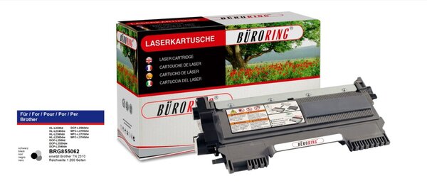 Image Toner Cartridge schwarz für Brother HL-2300, HL-2340