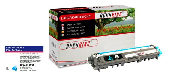 Image Toner cyan für Brother DCP-9020CDW, HL-3140cw, HL-3150CDW, HL-3170CDW,
