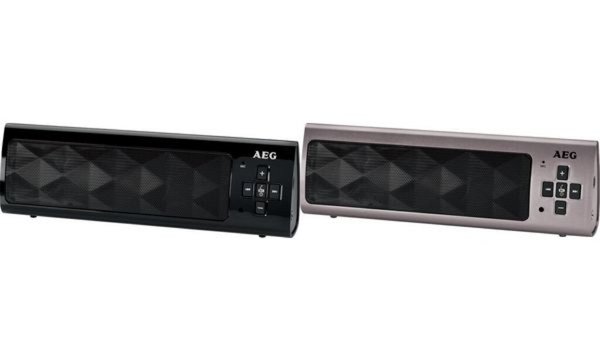 Image AEG Mobiler Bluetooth Lautsprecher BSS 4818, schwarz (95000124)