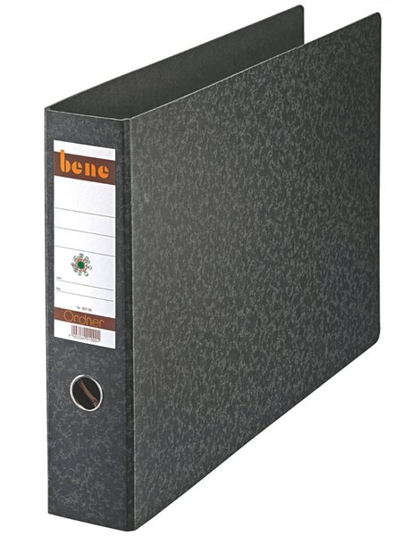 Image Hartpappe-Ordner No.1, A3 quer, schwarz, ohne Kantenschutz, für ca.