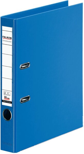 Image Ordner PP A4 50mm blau Chromocolor mit Einsteckschild