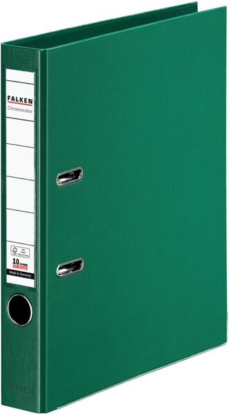 Image Ordner PP A4 50mm grün Chromocolor mit Einsteckschild