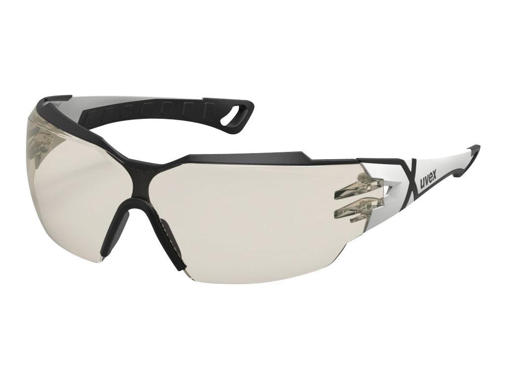 Image UVEX 9198064 Schutzbrille/Sicherheitsbrille Schwarz - Weiß (9198064)