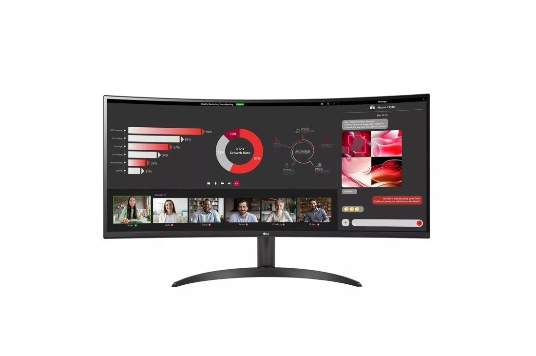 Image LG 34WR50QK-B 86,4cm (34")