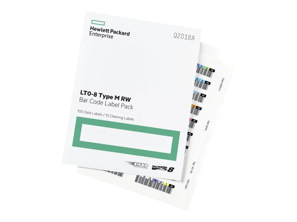 Image HP LTO 8 Barcodelabel-Pack Ultrium