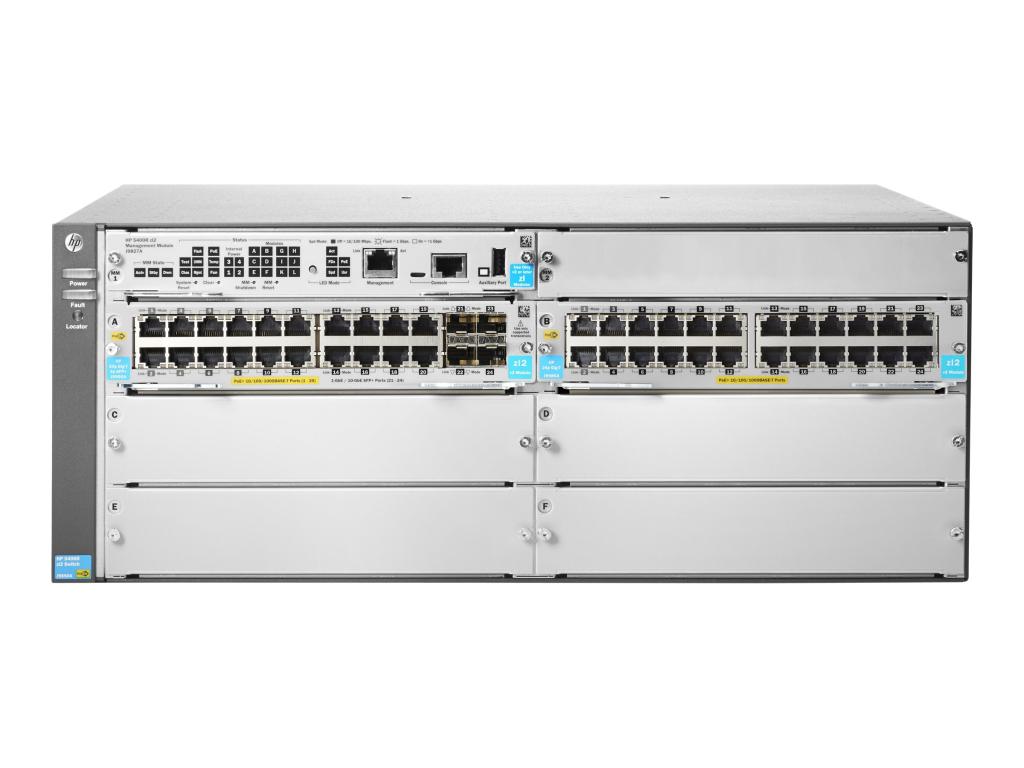 Image HP 5406R 44GT PoE+ / 4SFP+ v3 zl2 Swch