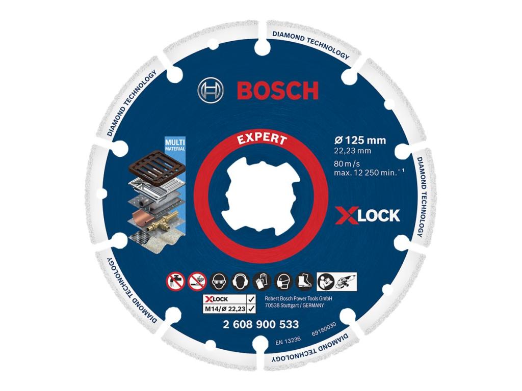 Image BOSCH Accessories 2608900661 EXPERT MultiMaterial Diamanttrennscheibe Durchmess