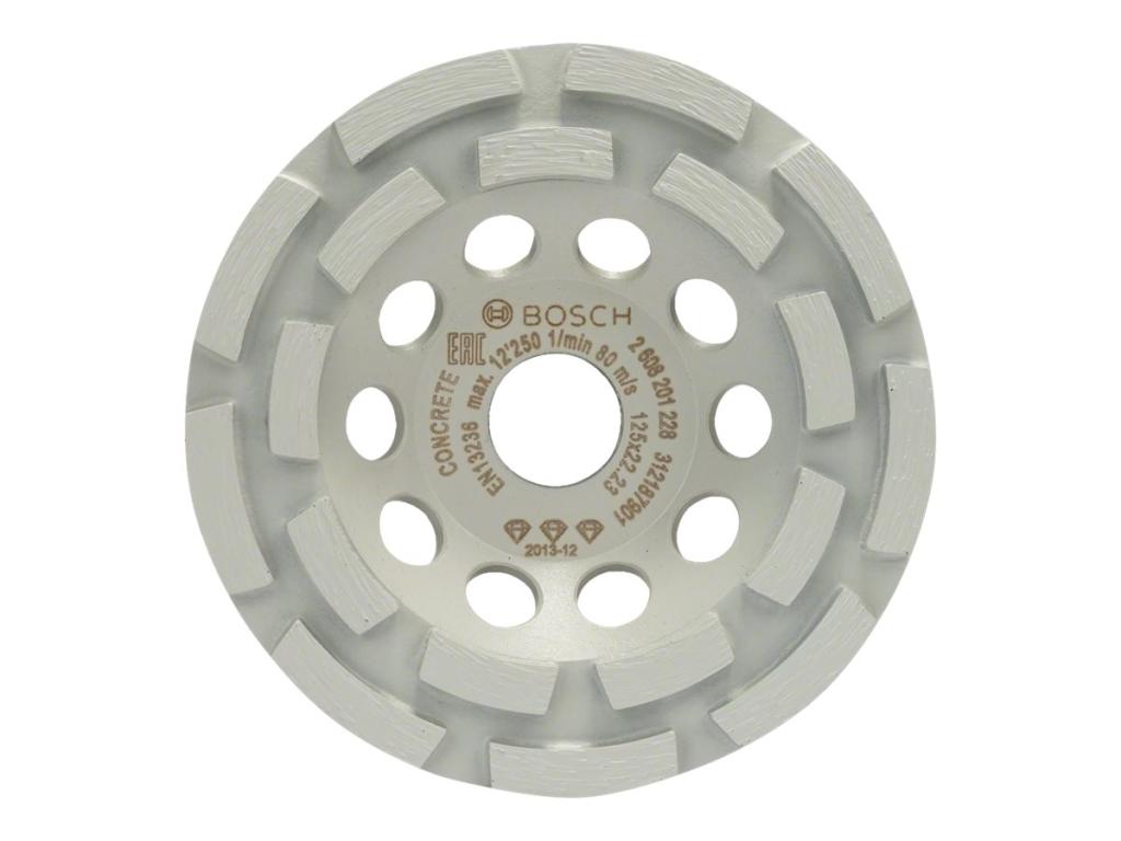 Image BOSCH Accessories 2608201228 Diamanttopfscheibe Best for Concrete 125 x 22,23 x