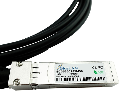 Image CBO GMBH BlueOptics UDC-1-BL InfiniBand-Kabel 1 m SFP+ Schwarz ( UDC-1-BL )
